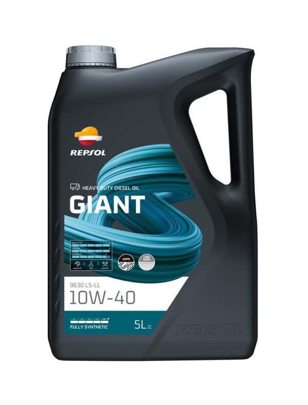 Repsol Giant 9630 LS-LL E9 10W40 Aceite Sintético Premium 5L