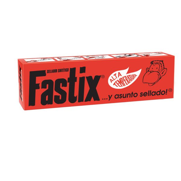 Fastix Plus Rojo - Sellador Sintético Alta Temperatura 100g